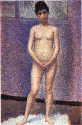 Georges Seurat Model oil painting image